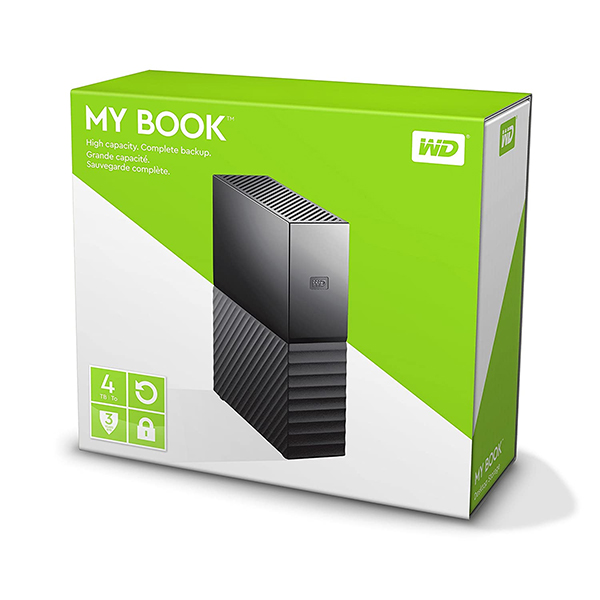 Buy Shop Western Digital My Book 4TB External Hard Drive (Black
