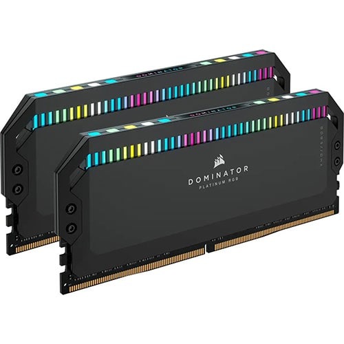 Corsair Dominator Platinum RGB 32 GB (2 x 16 GB) DDR4 3200 MHz C16, LED-verlichting RGB desktopgeheugen (hoge prestaties, snelle responstijd, 12 instelbare Capellix RGB LED) - wit