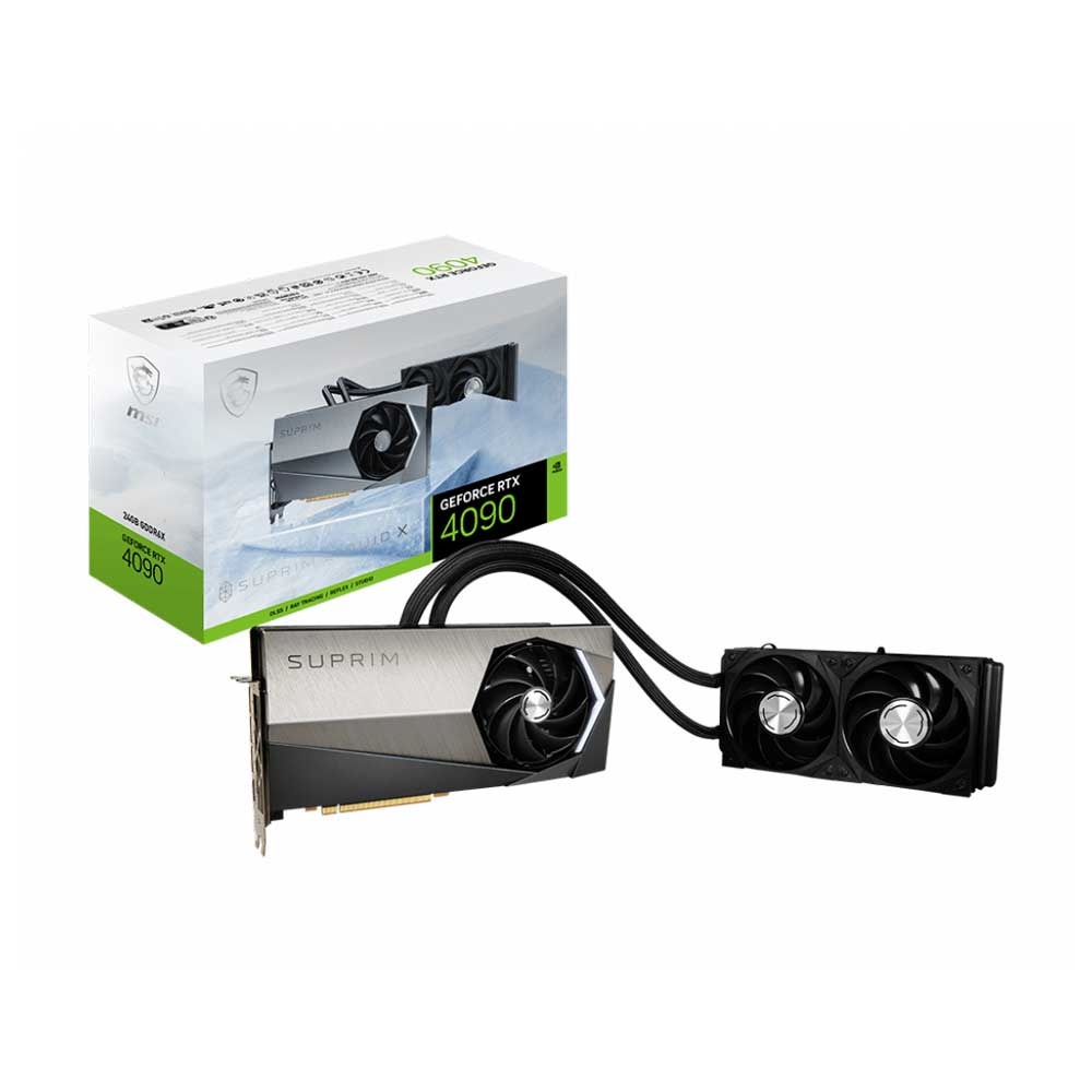 Buy Shop MSI Geforce RTX 4090 Suprim Liquid X 24gb GDDR6X Graphics