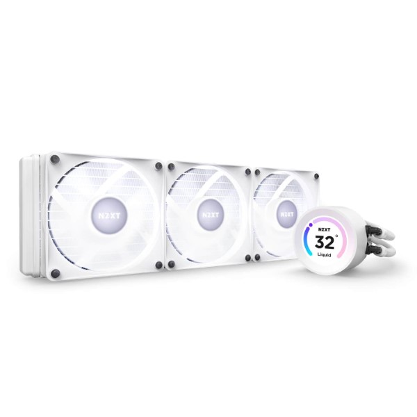 Buy Shop NZXT Kraken Elite 360mm RGB AIO Liquid CPU Cooler White
