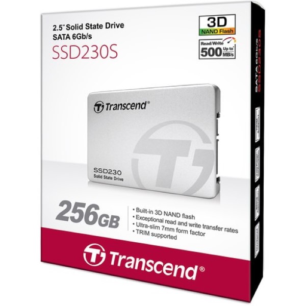 Buy Shop Transcend 256GB SSD230 SATA III 2.5
