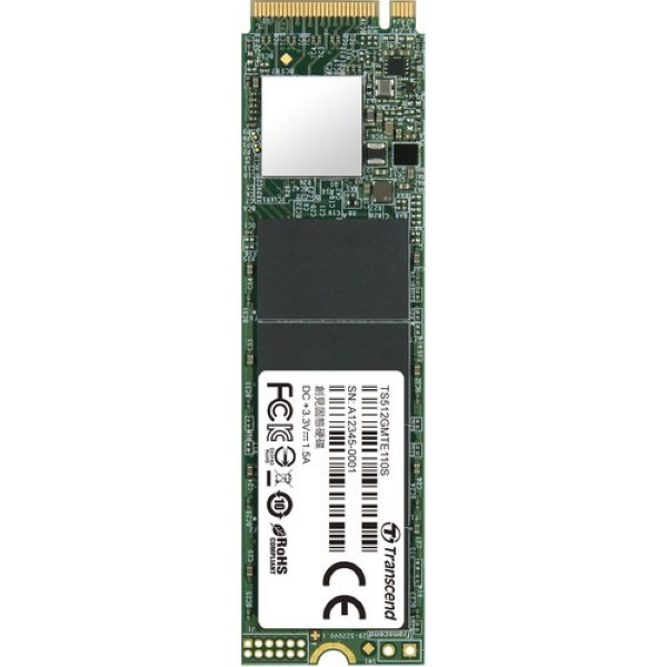 Buy Shop Transcend 512GB 110S M.2 PCIe Gen3 x4 SSD at Low Price