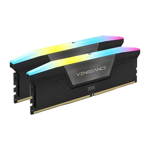 Buy Shop Corsair Vengeance RGB 64GB (32GBx2) DDR5 5200MHz CL40