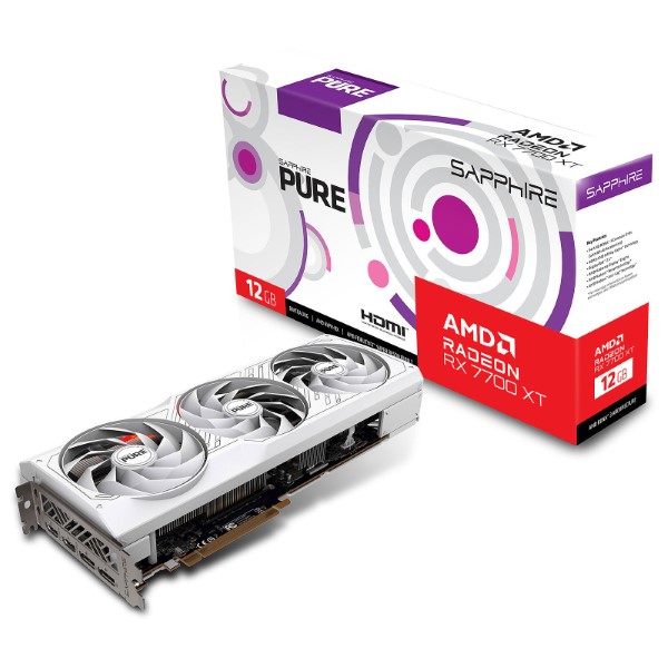 Buy Shop Sapphire PURE AMD Radeon RX 7700 XT 12GB at Low Price