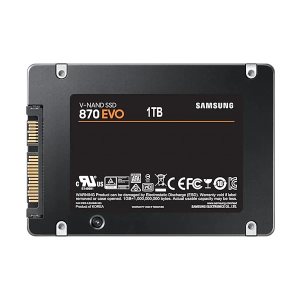 Samsung (サムスン) 870 EVO 1TB SATA 2.5インチ Buy Shop Samsung 870 EVO 1TB 2.5 inch SATA SSD at Low Price & EMI