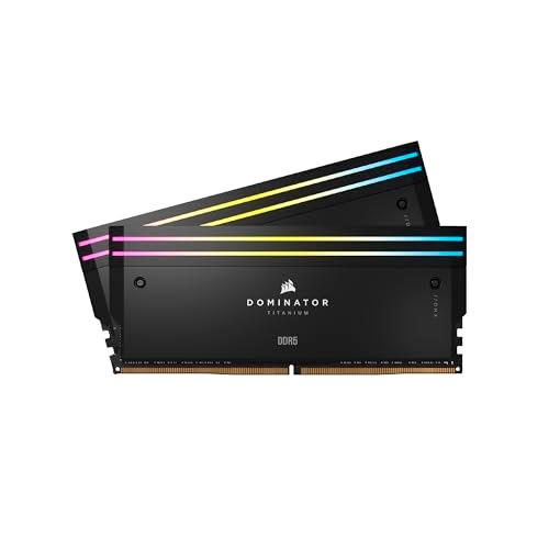 Buy Shop CORSAIR Dominator Titanium RGB 32GB (2x16GB) DDR5 7200MHz