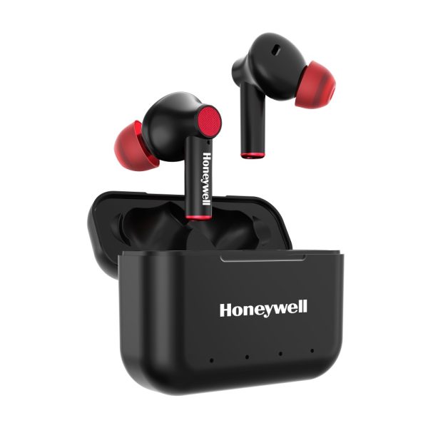 earbuds [HONEYWELL-MOXIE-V1000-EARBUDS-BLACK] (black wireless)