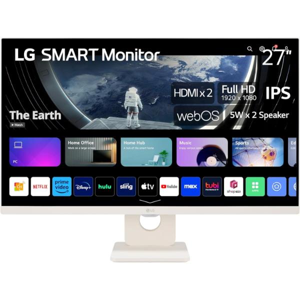 ほぼ未使用！LG SMART Monitor 27SR50F 27インチ Buy Shop LG 27SR50F 27-inch Smart FHD IPS Monitor at Low Price