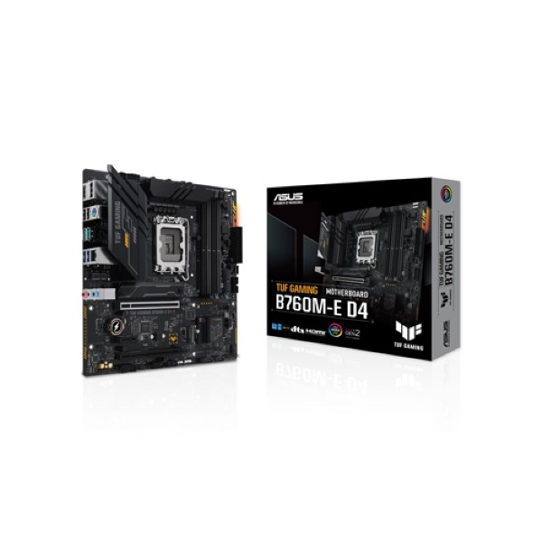 Buy Shop ASUS TUF GAMING B760M-E D4 Intel LGA1700 mATX Motherboard
