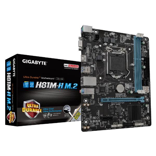 Buy Shop Gigabyte H81M-H M.2 (rev. 1.0) LGA 1150 DDR3 Intel
