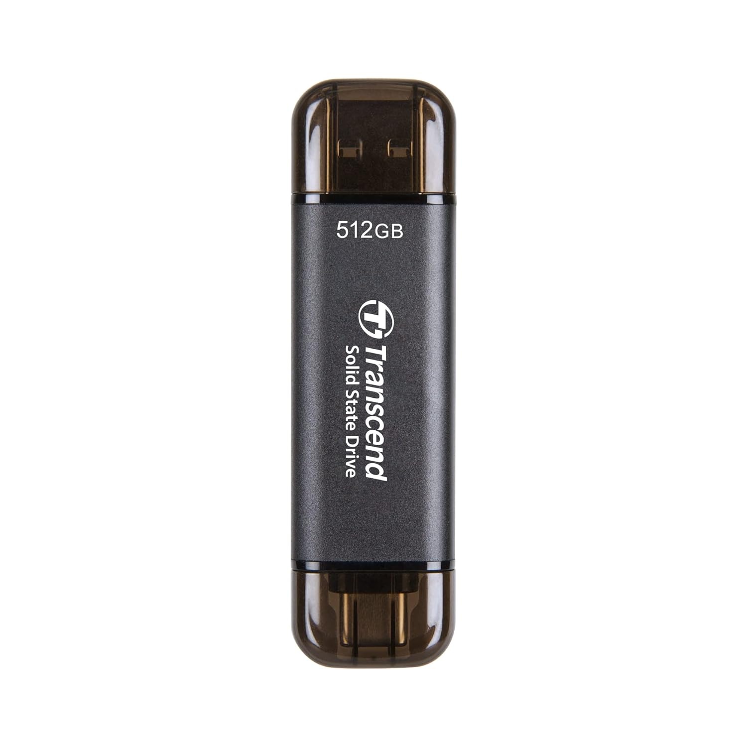 Buy Shop Transcend 310C 512GB USB C Portable SSD (Black) at Low