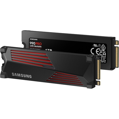 Samsung 990 PRO／2TB／NVMe／SSD Buy Shop Samsung 990 Pro 2TB M.2 NVMe Gen4 SSD (with Heatsink) at