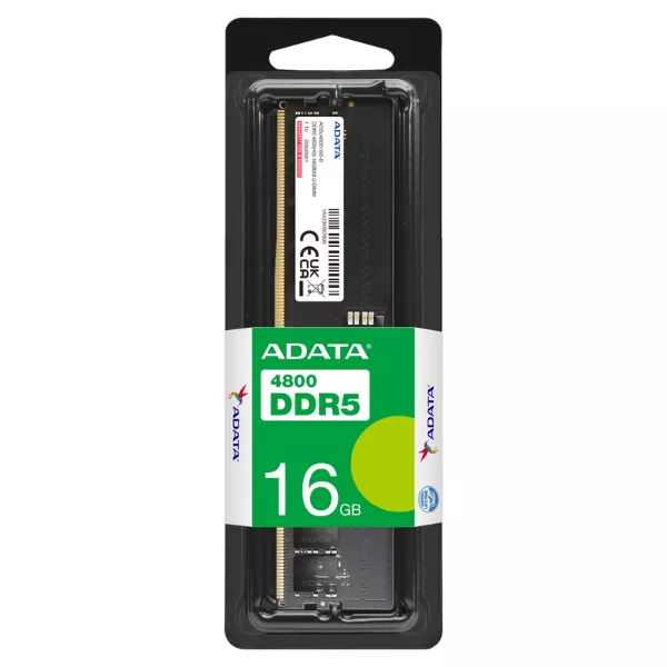 Buy Shop Adata 16GB (16GBx1) DDR5 4800MHz CL40 Desktop Ram at Low
