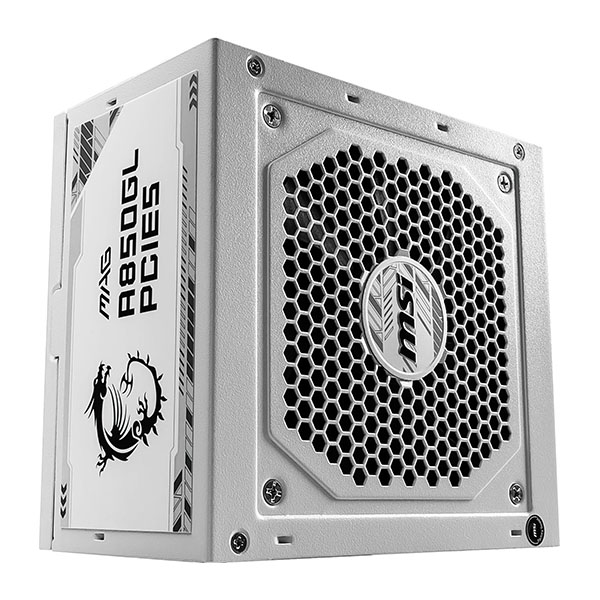 Buy Shop MSI MAG A850GL PCIE5 White Gold ATX 3.1 Fully Modular