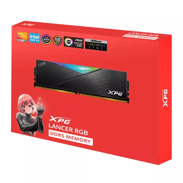 Buy Shop Adata XPG LANCER RGB 32GB (16GBx2) DDR5 5200MHz CL38 RAM