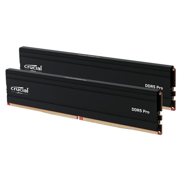 Buy Shop Crucial Pro 96GB (2x48GB) DDR5 5600Mhz CL46 UDIMM Desktop