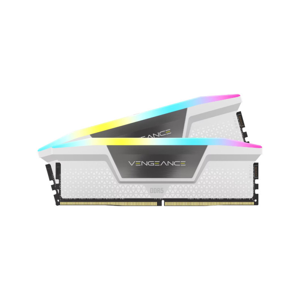 ②新品未開封 ホワイト CORSAIR VENGEANCE DDR5 64GB cmh64gx5m2b6000z30w-2-