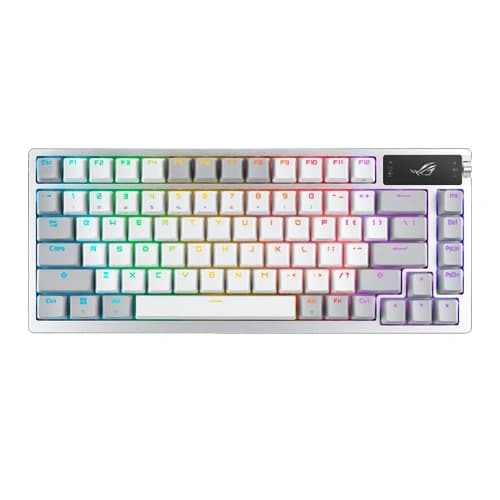ASUS keyboard-accessory (gaming rog white)
