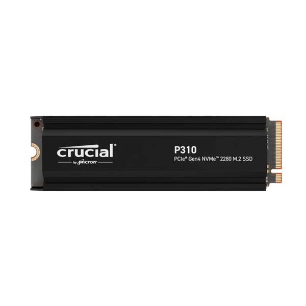 Buy Shop Crucial P310 1TB PCIe Gen4 NVMe 2280 M.2 with heatsink