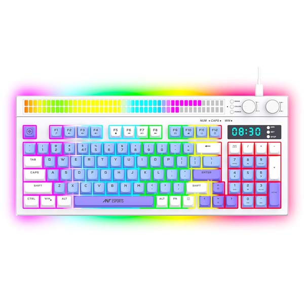 Buy Shop Ant Esports MK1900 RGB Wired Gaming Keyboard with Volume