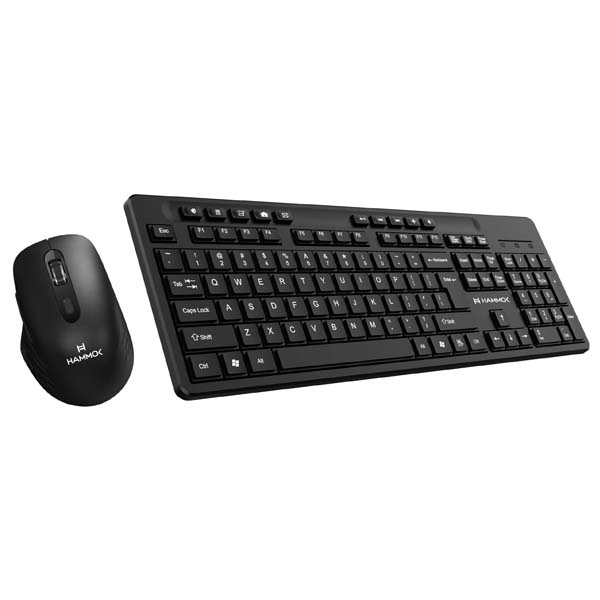 keyboard [HAMMOK-MAJESTIC-COMBO-BLACK] (black combo wireless)