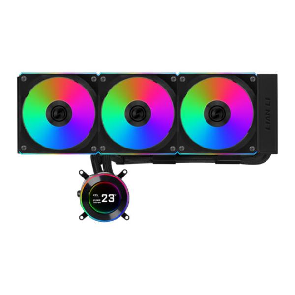 Buy Shop Lian Li Hydroshift II LCD-C 360CL Black All-in-One CPU