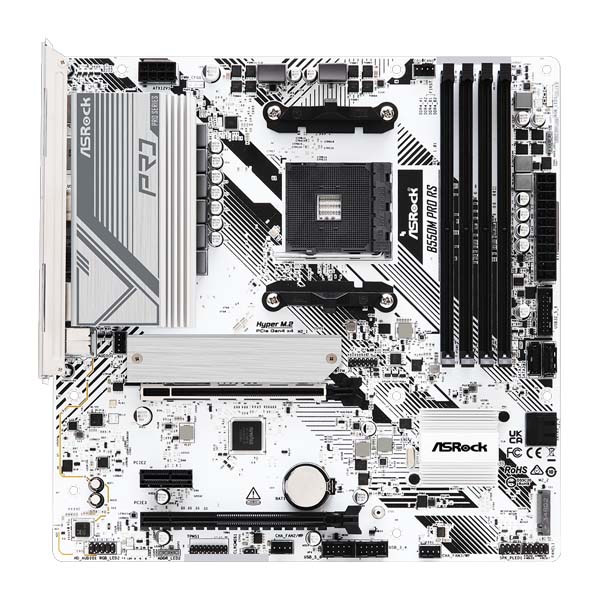 Buy Shop ASRock B550M Pro RS AM4 Micro ATX Motherboard at Low