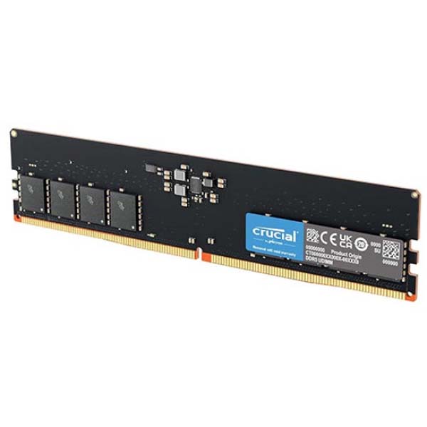 Buy Shop Crucial 8GB (8GBx1) DDR5 5600MT/s UDIMM Desktop Memory
