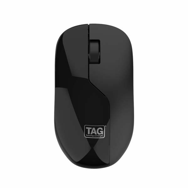 mouse [TAG-WM600-WIRELESS-MOUSE-BLACK] (black wireless)