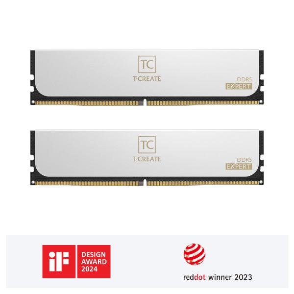 Buy Shop TeamGroup EXPERT 64GB (32GBx2) DDR5 DESKTOP MEMORY WHITE